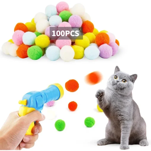 Plush Ball Gun Toy